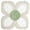 White/Olive, variant on Blooming Bath Lotus Baby Bath Seat - Sink Baby Bath Insert, Cream/Honey with Snaps