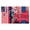 A-1A, variant on karymi 72x44 Inch Patriotic Red White Blue Fabric Background with Metal Eyelets, Reusable Water-Resistant Streamer for Independence Day Party Decor Fourth of July