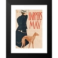 thumbnail image 2 of Edward Penfield 14x18 Black Modern Framed Museum Art Print Titled - Harper's May (1897), 2 of 5