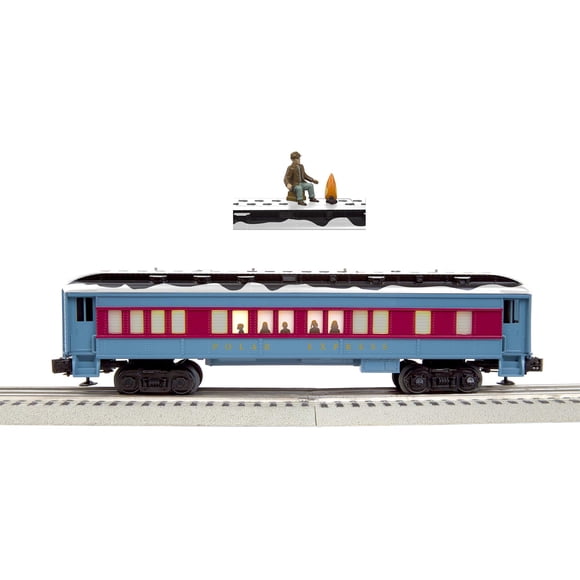 Coche vagabundo Toy Train Lionel que desaparece con iluminación