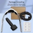 thumbnail image 2 of ALPHA DIGITAL Head Strap for Oculus Quest 3, Adjustable Elite Strap Replacement, Enhanced Comfort, Face Pressure-Free VR Accessories, Adjustable and Lightweight, 2 of 5