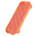 thumbnail image 1 of Orange Top Cover Protective Case Set for Switch2 – Console Shell with Carrying Storage Bag (Model F), 1 of 7