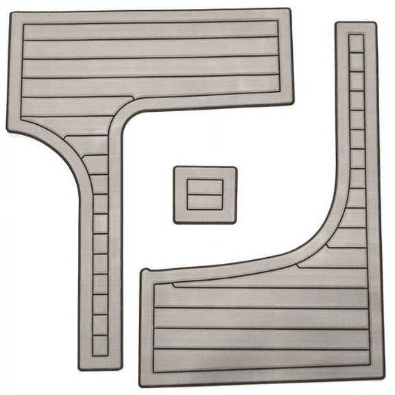 Seaswirl Boat Swim Platform Mat 8175-0913 | 2601 Striper (3 PC Kit)