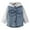 Blue, variant on Ruyang Boys Button Down Hood Jean Shirt Flannel Long Sleeve Denim Shirts Spring Fall Clothes Lightweight Shacket Jacket