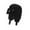 Black, variant on Kids Trapper Hat Kids Winter Aviator Hat with Removable Goggles Boys Girls Fleece Lined Winter Beanie Hats Earflap Skiing Cap