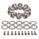 thumbnail image 2 of 10 Juegos de Casquillos Roscados Yuyangstore Hexagonales Y Tornillos de montaje de ukelele, 2 of 7
