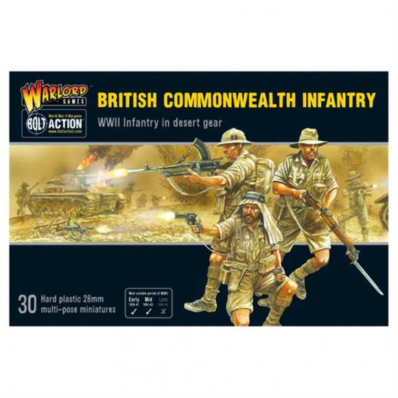 Warlord Games WRL402011017 BA: British Commonwealth Infantry