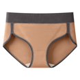 thumbnail image 2 of yillto Womens Cotton Briefs High Waist Full Coverage Stretchy Panties Breathable Comfy Underwear, 2 of 3