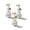 3pcs, variant on Seagull Mine Talking Keychain with Real Seagull Sound & Flashing LED Light, Portable Novelty, for Coworkers & Adults.