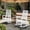 CLASSIC WHITE, variant on Outdoor Oversized Rocking Chair set of 2, HDPE High Back Patio Rocking Chairs, All Weather Lumber Porch Rockers for Outside, Classic White