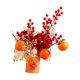thumbnail image 3 of 2x Flores artificiales en macetas decorativas para hoteles, oficinas y Año Nuevo Estilo A 26x15x29cm Estilo D24x15x26cm, 3 of 9