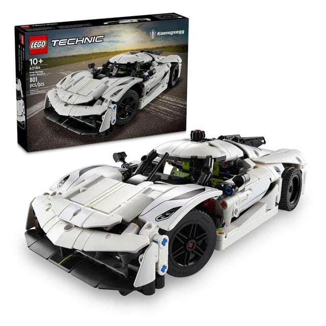 Set LEGO Technic Hipercoche Koenigsegg Jesko Absolut Blanco 42184