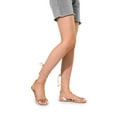 thumbnail image 6 of DREAM PAIRS Lace-up Gladiator Sandals Strappy Dressy Summer Flat Sandals for Women, 6 of 7