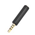 thumbnail image 1 of Headphone Adapter, Standard Size Easy To Connect Gold Plated Male To Female Converter  For Smartphones And Tablets, 1 of 8