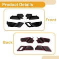 thumbnail image 4 of Cubierta de Tazón de Mango de Puerta Interior para Mazda CX60 2022-2024 Marco de Decoración del Mango de la Puerta Interior Frontal Izquierdo Frontal Derecho Negro 4 Pcs, 4 of 6