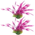 thumbnail image 3 of 2Pcs Delicate Aquarium Grass Desktop Fish Tank Grass Fake Plant Fish Tank Supply, 3 of 8