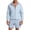 Sky Blue 02, variant on Stamzod Men's Tracksuits Summer Solid Color Sun Protection Long Sleeve Fishing Shirts and Shorts Sets 2 Piece Outdoor Travel Camping Sun Hoodie Outfits for Men