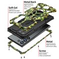 thumbnail image 4 of ELEHOLD for Samsung Galaxy S22 Ultra Rugged Metal Case,MIlitary Grade Drop Protection,Aluminium Alloy Back Cover Shockproof Case with 4-Corner Protection Screw Fixation for Samsung S22 UltraCamouflage, 4 of 11