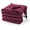 Cabernet, variant on Electric Throw Royal Luxe Microplush Heated Blanket, 4 Heat Settings, 4-Hour Auto Shut-Off, Fast Heating, Warm and Cozy, Walnut Color, 50" x 60"