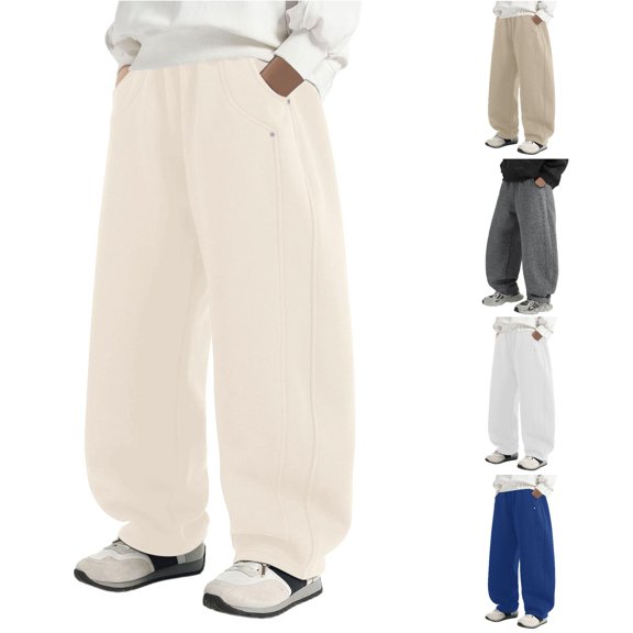 Byoo Toddler Boy's Elastic Waist Cargo Pants Jogger Fit Trousers Outdoor Play Bottoms,Beige