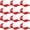 5 Panel - Red, variant on Falari 12 Pack Bulk Wholesale Mesh Trucker Hats 6 Panel Baseball Caps for Men and Women - Red