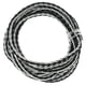 thumbnail image 2 of Cable de audio para auriculares HiFi OCC chapado en oro y plata, para bricolaje Negro y plata, 2 of 8