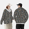 thumbnail image 4 of Gaeub Paw Animal Men's and Women's UPF 50+ Long-Sleeved Sun Protection Clothing, Fishing Shirt Long Sleeve Zip-Medium, 4 of 7