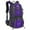 Purple, variant on 50L Large Capacity Waterproof Hiking Backpack with Multi Compartment Design, Lightweight Travel Bag for Outdoor Camping Trekking, Breathable Shoulder Straps and Durable Polyester