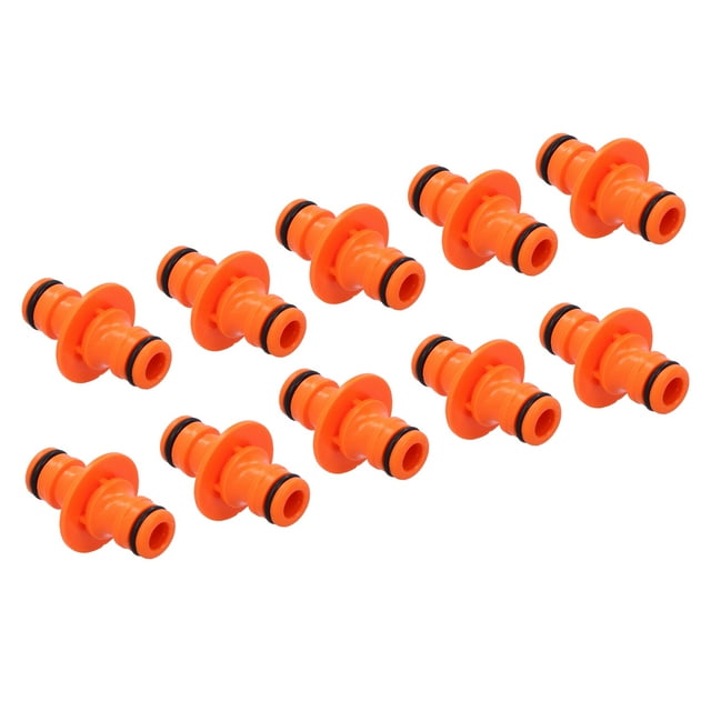 Hose Nipple Connector, Leakproof 2-Way Hose Connector For Gardens For Lawns