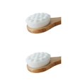 thumbnail image 1 of Injueey Cepillo de baño de mango largo de , depurador de cuerpo y cara de pelo , herramientas de limpieza de piel con mango colgante para No.01 2Conjunto, 1 of 6