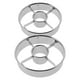 thumbnail image 5 of cortadores redondos de acero inoxidable para donas, reutilizables, herramientas profesionales para cortar galletas y donas., 5 of 5