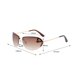 thumbnail image 3 of Gafas de sol para hombre, marco de metal, protección solar ligera, gafas de sol versátiles para viajes, fiestas, conducción en la calle, mochilero , Marrón Marrón áureo, 3 of 8