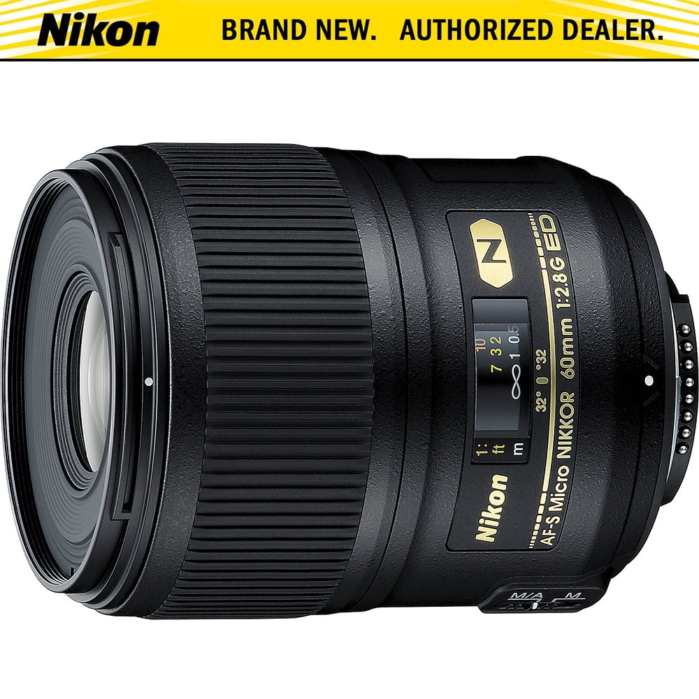 Nikon AF-S FX Micro-NIKKOR 60mm f/2.8G ED Fixed Zoom Lens