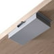 thumbnail image 5 of Organizador de Cajón Bajo el Escritorio, Plástico Blanco 23.4x10.4x3.3 cm, Caja de Almacenamiento para Oficina/Hogar de Gran Capacidad, Cajón Extraíble Oculto de Fácil Instalación, 5 of 6