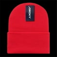 thumbnail image 1 of Decky 613-RED Acrylic Knit Caps, Red, 1 of 1