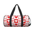 thumbnail image 2 of ZICANCN Red Checker Chequered Travel Duffle Bag, Sports Tote Gym Bag Weekenders Bags for Women Men, 2 of 8