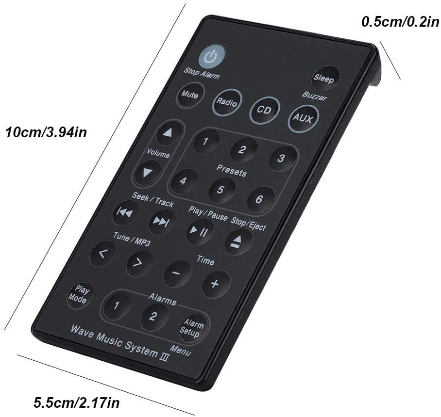 Replacement Audio Remote For Bose Wave Music System III B7 