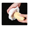 thumbnail image 5 of Soporte de seguridad alimentaria para cortadora de mandolina para cocina, cortador de alimentos, protector de dedos para cortadora de mandolina, rallador (rosa), 5 of 5
