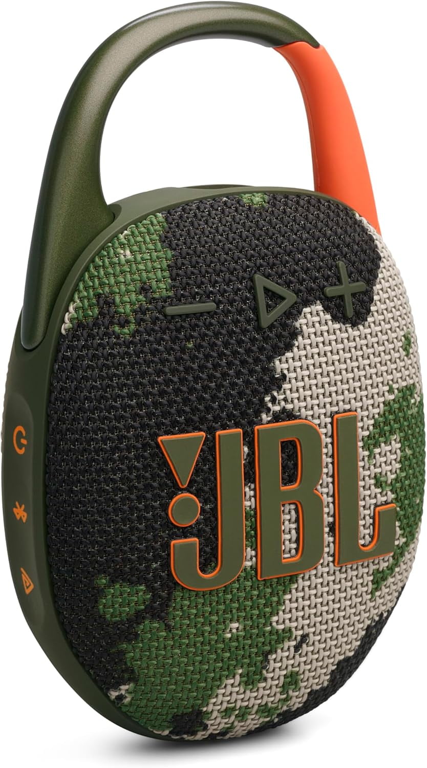 Open Box JBL Clip 5 - Ultra-portable waterproof speaker - Squad