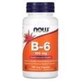thumbnail image 1 of NOW FOODS VITAMINA B6 100MG 100CAPS SALUD CARDIOVASCULAR, 1 of 4