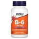 thumbnail image 1 of NOW FOODS VITAMINA B6 100MG 100CAPS SALUD CARDIOVASCULAR, 1 of 4