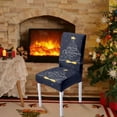thumbnail image 4 of ICQOVD Christmas Tree Chair Covers Holiday Dining Chair Decorative Slipcovers, 4 of 6