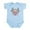 Sky Blue, variant on CafePress - Lil Race Winner Baby Girl Infant Bodysuit - Baby Light Bodysuit, Size Newborn - 24 Months