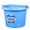 Sky Blue, variant on Fortex/Fortiflex FB108R Heavy Duty Flat Side Bucket, Rubber Polymer Alloy, Red
