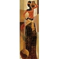 thumbnail image 2 of Mallett, Keith 9x18 Black Ornate Wood Framed with Double Matting Museum Art Print Titled - Bahiya, 2 of 4