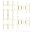 thumbnail image 1 of Colgadores para platos Bilillo de acero inoxidable de 6/8/10 pulgadas, 12 piezas, 1 of 7