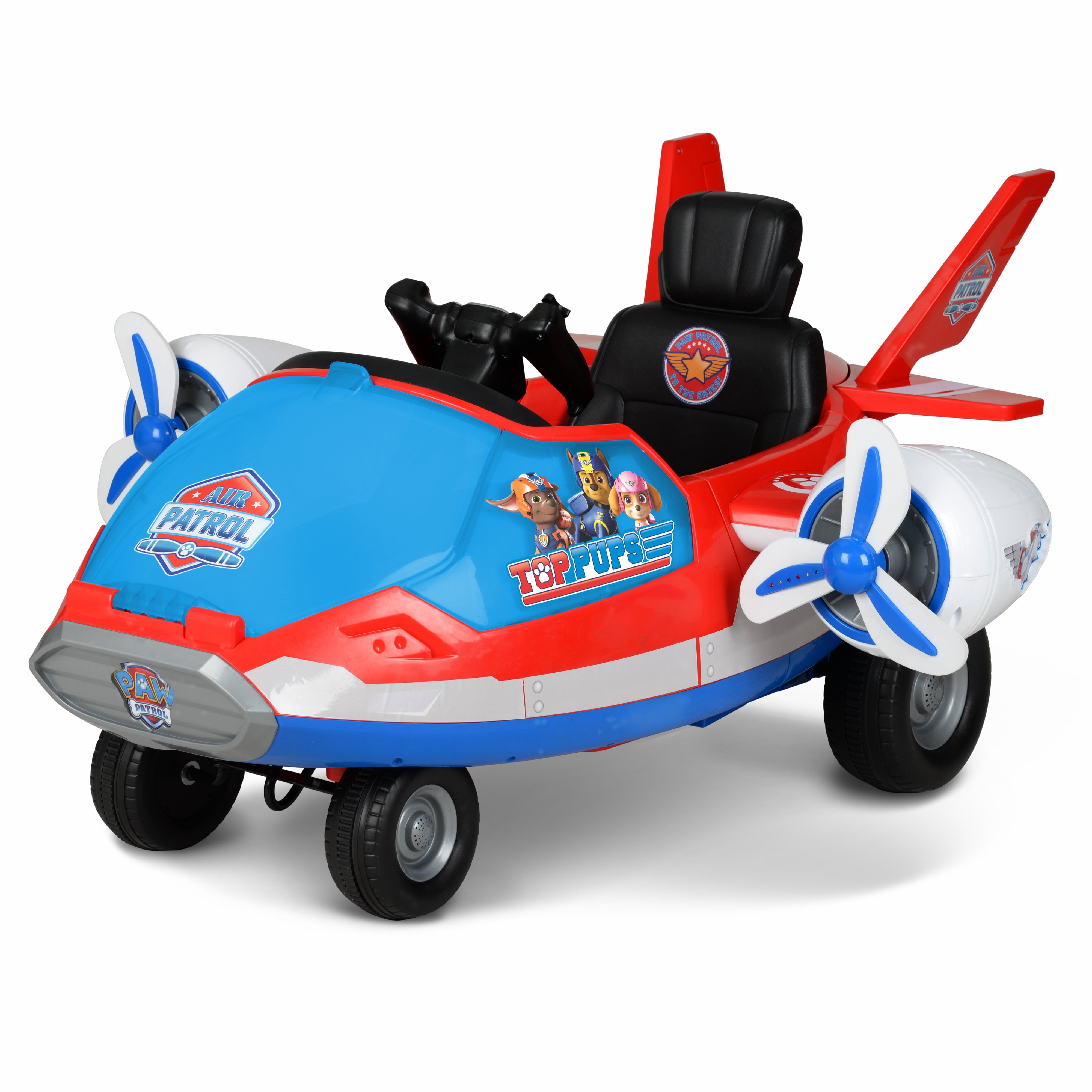 paw patrol plane ride on