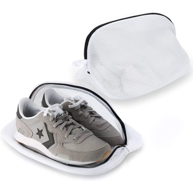2-Pack Premium Laundry Bag For Shoes/Trainers For Washing Machine With Durable Zipper, High Protection Washing Bag For Storage And Travel
