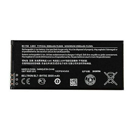 New 3000 mAh Replacement Battery for Microsoft Nokia Lumia 950 BVT5E BV-T5E