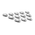 thumbnail image 1 of Grillable Shells, Stainless Steel Grillable Oyster Shells, Set of 12, 1 of 6